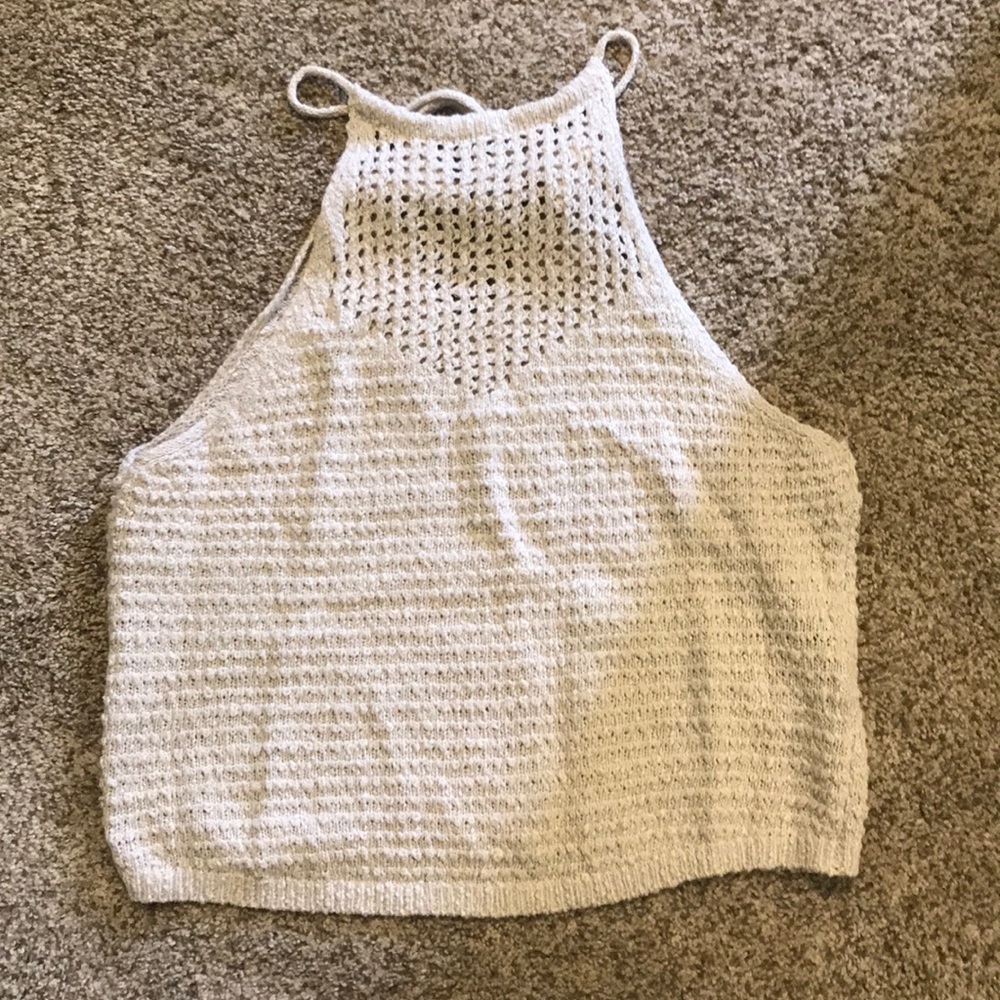 Crochet beach tank